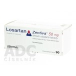 Лозартан Zentiva 50 мг, 90 таблеток